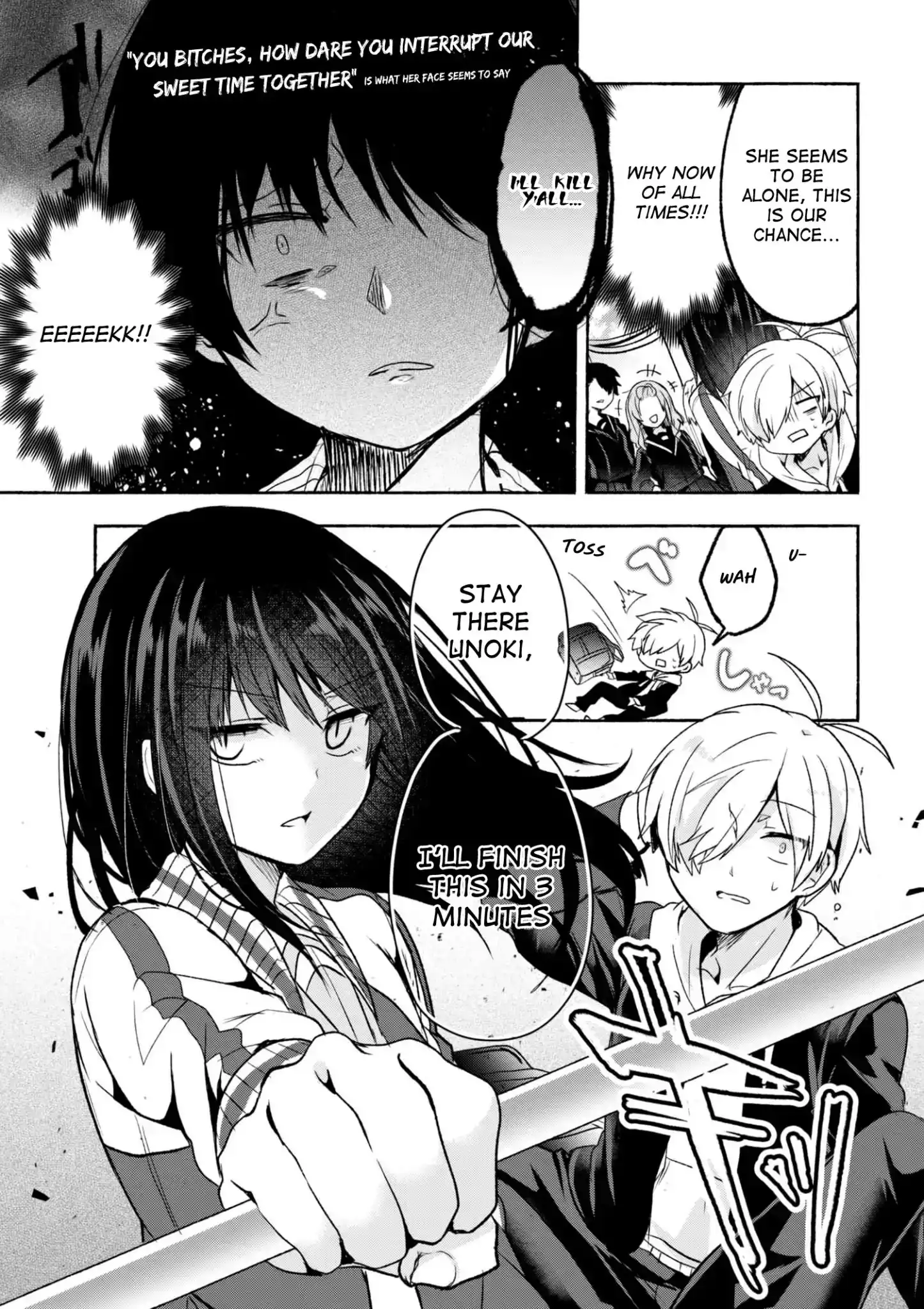 Pashiri na Boku to Koisuru Banchou-san Chapter 1 10